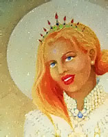 The Bride Sonja Bunes 1999 oil painting symbolism detail